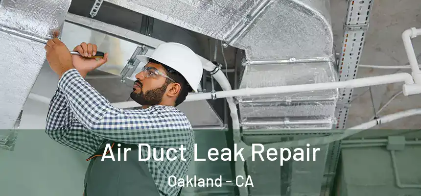 Air Duct Leak Repair Oakland - CA